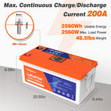 Temgot LiFePO4 12V 200Ah 2560Wh Battery with Touchable LCD Screen, Built-in 200A BMS & Bluetooth, 5000+ Cycles, Ideal for: RVs & Campers, Marine, Off-Grid Systems, Server Rack Temgot LiFePO4 12V 200Ah 2560Wh Battery with Touchable LCD Screen, Built-in 200A BMS & Bluetooth, 5000+ Cycles, Ideal for: RVs & Campers, Marine, Off-Grid Systems, Server Rack