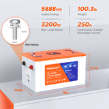 12V 460ah lithium battery Para