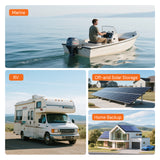 12V 100Ah self-heating lithium battery applications