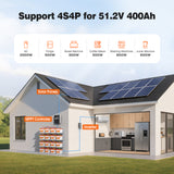 Temgo 12V 100Ah self-heating lithium  battery for home energy backup