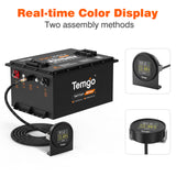 Temgo 48V 100Ah Lithium Golf Cart Battery Conversion Kit with Bluetooth APP, SPCC casing