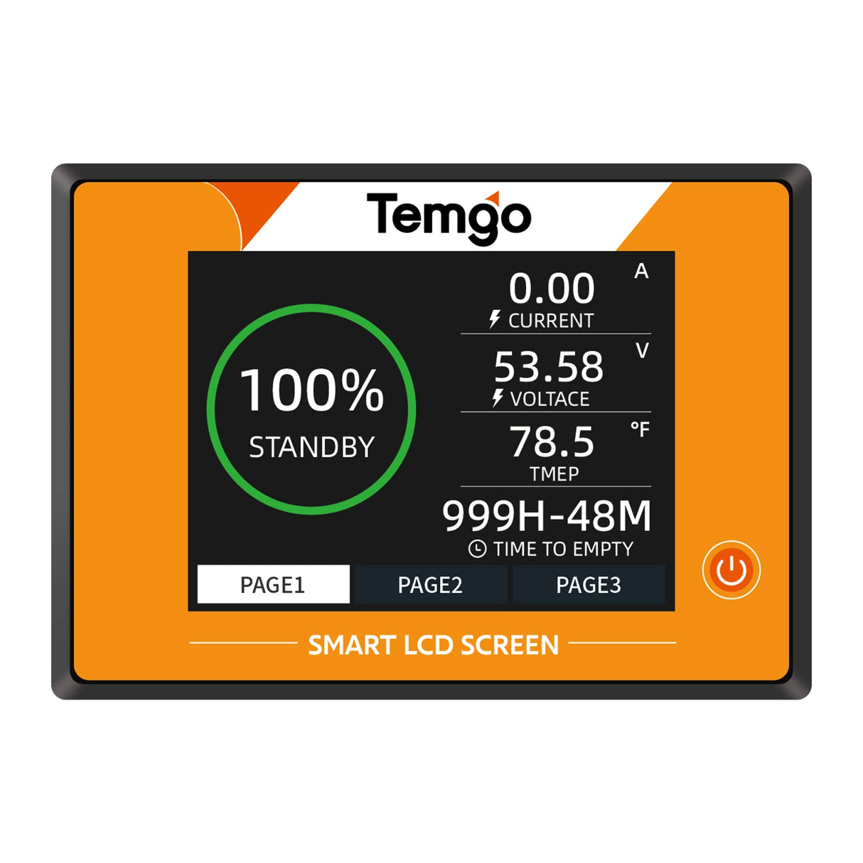 【Pre-Order】Tengo 36V/48V 100Ah ABS Golf Cart Battery Meter 2.8“ LCD Display