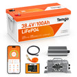 Accessories included in the 36 volt 100ah lithium battery conversion kit for golf cart