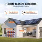 Temgo LiFePO4 12V 300Ah 3840Wh Self-Heating Battery with Touchable LCD Screen, Built-in 200A BMS & Bluetooth, 5000+ Cycles, Perfect for RVs, Motorhomes, Off Grid, Trailer & Camper