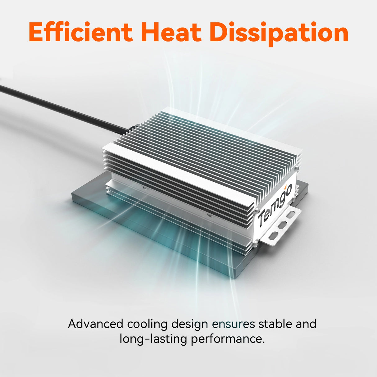 Temgo 48V/72V to 12V Golf Cart Voltage Converter, 25A 335W DC to DC Buck Power Supply