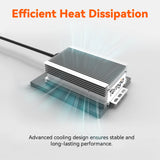 Temgo 48V/72V to 12V Golf Cart Voltage Converter, 25A 335W DC to DC Buck Power Supply