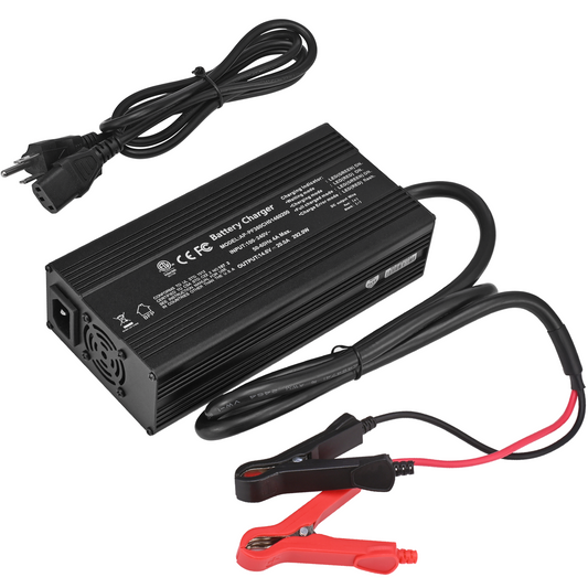 14.6V 20A Smart Battery Charger, LiFePO4 Battery Charger for 12V Lithium Battery, Perfect for LiFePO4 Battery Recharging, Support Fast Charging