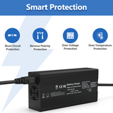 14.6V 20A Smart Battery Charger, LiFePO4 Battery Charger for 12V Lithium Battery, Perfect for LiFePO4 Battery Recharging, Support Fast Charging